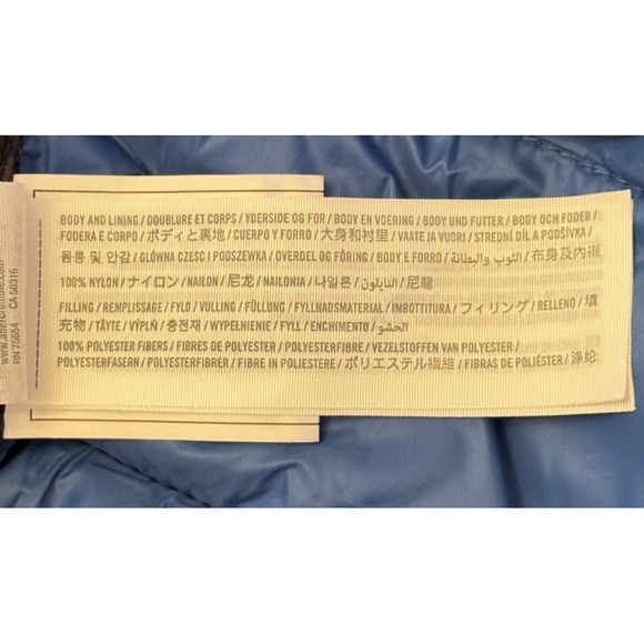 Abercrombie & Fitch Mens Packable Puffer Vest M Navy Primaloft Water Resistant - Picture 5 of 10